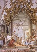 Giovanni Battista Tiepolo The Marriage of the emperor Frederick Barbarosa and Beatrice of Burgundy Sweden oil painting artist